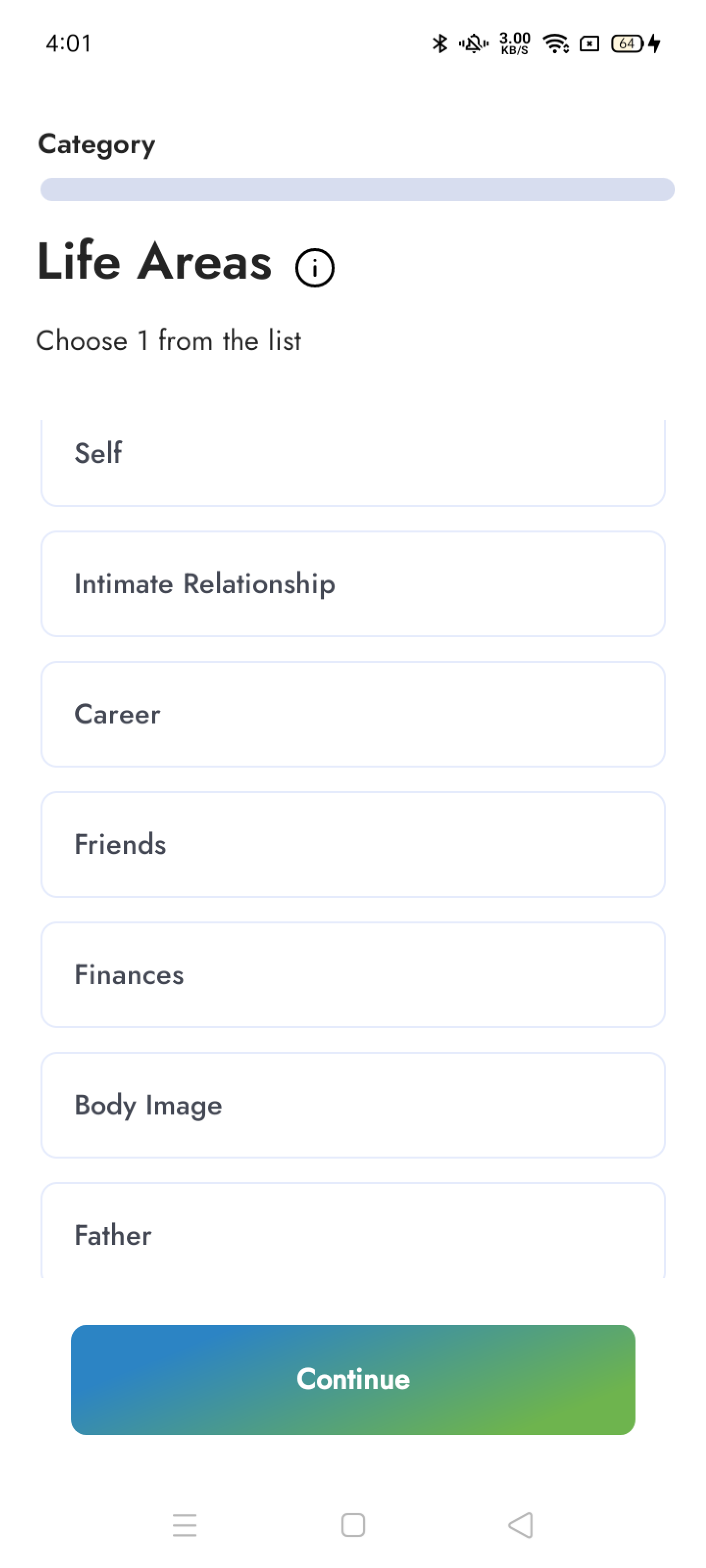 LIFE AREAS